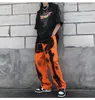 UNCLEDONJM Skeleton Denim Hip Hop Jeans Pantalons de créateurs Hommes Vêtements Wo Streetwear Pantalon Graffiti T2-A213 210716