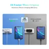 Cargador PD de 20W para iPhone 12 Pro XS Max XR 8 Adaptador de pared USB tipo C de carga rápida Qucik Charge 3A Compatible con Samsung Xiaomi Huawei