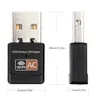 Adaptador Wi -Fi USB20 600Mbps Banda dupla 58GHz Antena USB Ethernet PC WiFi Adaptador LAN WiFi Dongle sem fio AC WiFi Receiver3979661