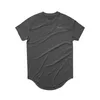 T-shirt da uomo di moda di marca Mesh compression traspirante da uomo manica corta fitness t-shirt da uomo palestre tee strette bodybuilding top 210421