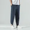 pantalon couché à la cheville