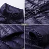 Fall Winter Ultra Light 90% White Duck Down Remove Hooded Man Coat Jaqueta Masculino Chaqueta Hombre Puffer Thin Men Down Jacket G1115