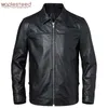 Veste en cuir pour hommes 100% cuir de vachette véritable noir marron manteau en cuir pour hommes vêtements de peau masculine automne printemps taille asiatique M601 211111