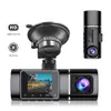 Full HD 1,5 tum främre och bakre bil-DVR Dual Lens Loop-inspelning G-sensor Minikameror Dash Camera Recorder H190 plus