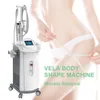 Réduction de la cellulite amincissant la machine massage musculaire professionnel vela mince forme vide rollar ultrasonique cavitation rf système