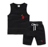 Classic Kids Clothing Sets Summer Baby Clothes Print for Boys Outfits Toddler Fashion T-shirt Shorts Children Suits 2-7T