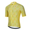 Lemon Pro Team Cylersey Jersey Yellow Summer Cycling Wear Mountain Bike Abbigliamento per biciclette MTB Bike Cycling Cycling Cycling Tops