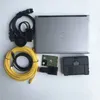 Автоматический диагностический инструмент для BMW ICOM A2 B C с HDD V2021.12 1TB и использованный ноутбук D630 Win10 готов к работе