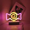 Halloween Dekoracja LED Neon Light Lampka nocna z baterią lub USB zasilana na imprezę pokój domowy 252S