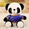 Tasarımcı 5 Renk Küçük Kırmızı Tang Kostümü 18cm Peluş Oyuncak Siyah Beyaz Elbise Panda Bebek Hediyesi B55S7467321