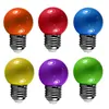 Bollen Bombillas G45 Mini Kleurrijke RGB LED-lamp Licht E27 B22 110V 220V 12V 24 V Outdoor Decorate Lamp Kerstvakantie Verlichting IP65