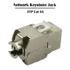 20 stuks FTP CAT 7 / 6A Netwerken Keystone Jack Connectoren 10Gbps RJ 45 Port Female 8P8C Ethernet Fluke Tester Tools for Cable Patch Panel Toolless