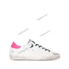 mode Italië Golden Super Star Sneakers Designer Schoenen Vrouwen luxe Roze Trainers Pailletten Klassieke Witte Do-oude Vuile casual schoen