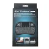 Mini clavier sans fil i8 rétro-éclairé, télécommande avec batterie au Lithium, pour Android TV Box, 2.4G, pavé tactile, meilleure qualité