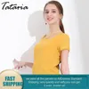 TATARIA Womens Chiffon Blouses Femme Casual O-Neck Short Sleeve Woman Tops Summer Ladies Shirts Blusas Sexy Slim Camicetta Donna 210514