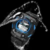 スマール自動スポーツメンズウォッチトップブランド高級50メートルの防水デジタル腕時計カジュアルデジタルウォッチQ0524