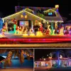 Waterproof LED Neon Light Strip 220V 110V AC Flexible Rainbow Tube Rope Lights LED Round Tow Wire Outdoor Decorative RGB Strip