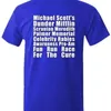 HAHAYULE-JBH Michael Scott Fun Run T-shirt unisexe The Office TV Show Funny Tee Dunder Mifflin Shirt 210331