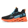 40-44 Cheaper Non-Brand men women running shoes blade Breathable shoe black white Lake green volt orange yellow mens trainers outdoor sports