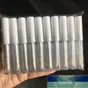 Garrafas de embalagem 10 pcs 1.3ml Tubos de brilho labial vazio tubos de glaze azul recipiente de pestanas de mascara