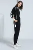 Women Tracksuit Clothes Spring Autumn Pullover Sweater Top And Slim Pants 2 Piece Sets Woman Sportsuits Knit Outfit 210525