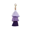 3 Lagen Tassel Keychain Macrame Key Chain Key Ring Keychains voor dames handgemaakt Custom3985393