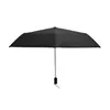 Ombrello UV automatico Pioggia Donna Semplice Nero Pieghevole Sole Stile giapponese Ombrellone carino Patio Designer 6K