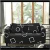 Stol Sashes Textiles Home Garden55 Elastic Tight Wrap All-Inclusive Universal Couch er Corner Sofa ERs for Living Room Copridivano 1PC1 D