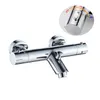 Thermostatic Shower Faucet Mixing Valve Bathroom Combination Water Long Spout Bathtub Faucet Thermostatic Faucet