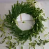 50st konstgjorda tallgrenar Plastiska tallblad för julfestdekoration Faux lövverk Fake Flower DIY Craft Wreath T9365959