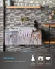 Art3d 10 SZTUK Peel and Stick Backsplash Płytki Naklejki ścienne 3D samoprzylepne wodoodporne Dowód do kuchni Łazienka sypialnia Pokoje, marmurowa konstrukcja, tapety