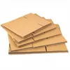 Cadeau cadeau 10pcs / lot boîtes de papier jaune boîte ondulée paquet de fête de mariage faveur présent fournitures d'événement