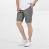 Thoshine Brand Summer Men Leather Shorts Elastic Outerwear Short Pants Male Fashion PU Faux 210714