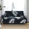 Elastic Sofa Cover Printed L Shape Corner With Armrest 1 2 3 4 Seater for Living Room Chaise Longue Sectional Couch 211102