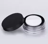 10g plast tomma pulverförpackningsboxar Fodral Makeup Jar Travel Kit Blusher Kosmetiska behållare med Sifter Puff och lock