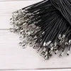 DIY Korean Wax Cord Pendant Rope 1.0mm 1.5mm 2.0mm Black Necklace 100Pcs/Lot