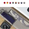 Titta p￥ band f￶r Apple IWatch 1 2 3 4 5 6 Fashion H-Letter Luxury ￤kta l￤derklockbandsers￤ttning Arvband Rand Acelet