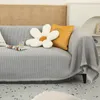 Decken Nordic Sofa Decke Gemütlicher Überwurf mit Quaste Rutschfester Bezug Gobelin Tagesdecke Waschbare Picknickmatte für Reisen Flugzeug