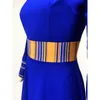 Casual dresses Summer Spring dress Women Vintage Long Party Vestidos Plus Size Slim Patchwork Striped Ball Gown Maxi 5XL