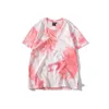 Mens Hiphop T Shirt Fashion Street Styles Tie Dye Pattern Tees Ragazzi Rap Star Top Abbigliamento 12 Stili all'ingrosso