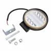 Lampada da lavoro a LED da 126 W Lampada a fascio giallo DRL Luce ambra Angel Eye per camion fuoristrada per motociclette