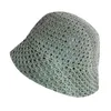 Cappello da viaggio estivo casual leggero Tessuto in fibra di latte Cappello lavorato a maglia Mesh Desgn per Daily G220301