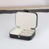 Mode reizen sieraden organizer box opbergkoffer meisje draagbare PU lederen oorbel ring ketting sieraden dozen 16 * 11 * 5cm