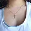 Snel Furious 2021 Nieuwe Mode All-match Cross Ketting Trendy Street Style Dames Ketting Sleutelbeen Ketting G1206