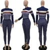 Women's Fashion Tracksuits Fall Plaid 2 Piece Sets Long Sleeve Crop Tops+Pants Matching Women Outfits Clothes Streetwear