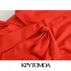 Kobiety elegancka moda odzież biurowa guziki sukienka Midi z długim rękawem z paskiem sukienki damskie Vestidos Mujer 210420