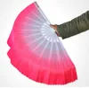 100 sztuk / partia Party Favor Chinese Dance Fan Silk Veil 5 Kolory Dostępne do prezentu ślubnego SN2528
