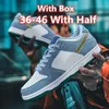 LOWEN SB DNKS Running Schoenen Chunky Dunky Casual Schoen Freddy Krueger Votech Panda Duif LX Canvas Wit Grijs Instant Lage Mannen en Dames Sneakers Maat US5-US12 EUR36-46