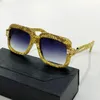 CAZA Skin 607 Top luxe de haute qualité Designer lunettes de soleil pour hommes femmes nouvelle vente défilé de mode de renommée mondiale super marque italienne 8714799