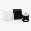 Microscópio 30x dobrável tipo assento impressão de jóias lupa relógio reparação com 3 led uv verificação de notas magnify3679133